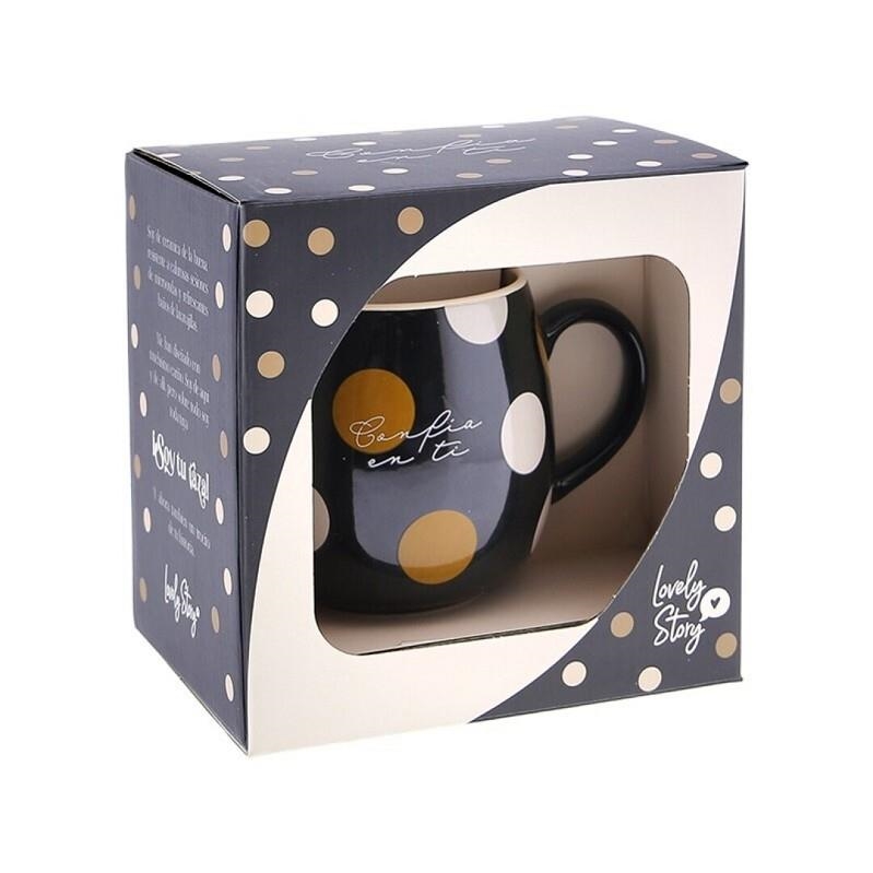 TAZA OVALADA 330 ML CONFIA EN TÍ TO2431NG | 8435458006519 | Librería Castillón - Comprar libros online Aragón, Barbastro