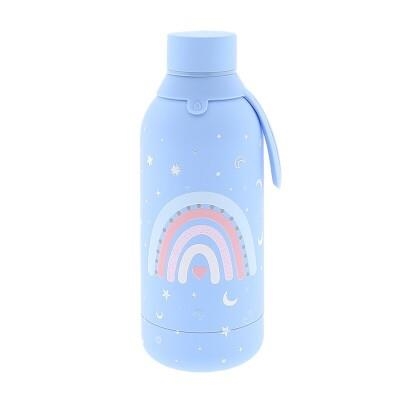 BOTELLA TERMO ACERO 500 ML - ARCOIRIS BT2447-5AZ | 8435458069859 | Librería Castillón - Comprar libros online Aragón, Barbastro