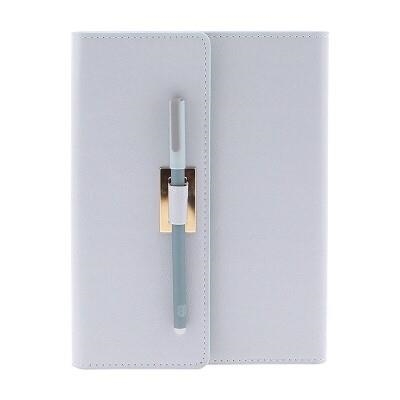 FUNDA LIBRETA TAMAÑO A5 LISO + BOLÍGRAFO COLOR SHANDOW STF2435GR | 8435458063505 | Librería Castillón - Comprar libros online Aragón, Barbastro