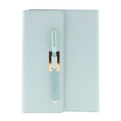 FUNDA LIBRETA TAMAÑO A5 LISO + BOLÍGRAFO COLOR MINT STF2435MT | 8435458063451 | Librería Castillón - Comprar libros online Aragón, Barbastro