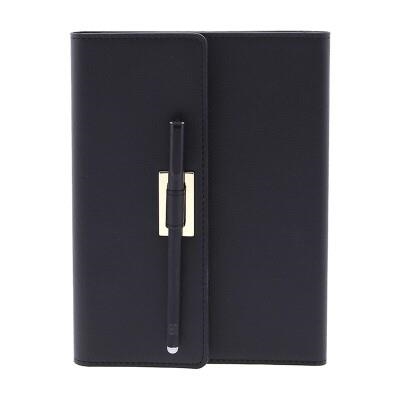 FUNDA LIBRETA TAMAÑO A5 LISO + BOLÍGRAFO COLOR BLACK STF2435NG | 8435458063468 | Librería Castillón - Comprar libros online Aragón, Barbastro