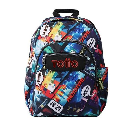 MOCHILA TOTTO MORRAL ACUARELES KASUYA 6C9 | 7704758806404 | Librería Castillón - Comprar libros online Aragón, Barbastro