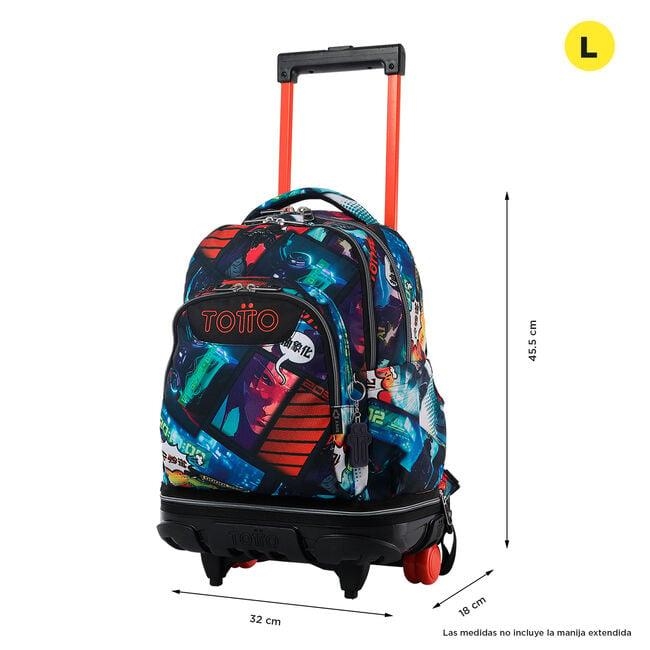 MOCHILA TOTTO MORRAL RUEDAS DESMONTABLE TIZA KASUYA 6C9 | 7704758810036 | Librería Castillón - Comprar libros online Aragón, Barbastro