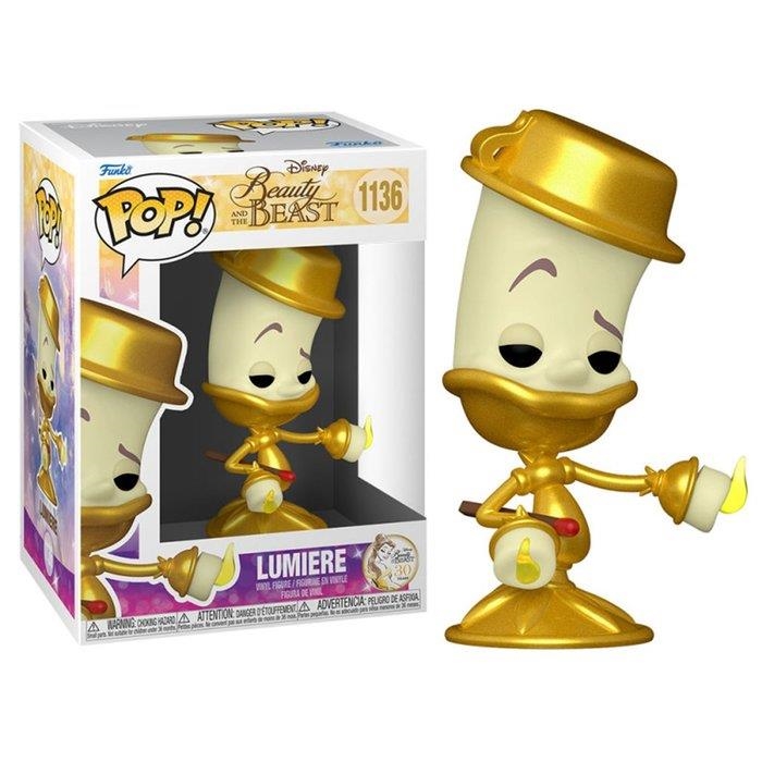 FUNKO POP DISNEY LA BELLA Y LA BESTIA LUMIERE 1136 | 8896985758676 | Librería Castillón - Comprar libros online Aragón, Barbastro