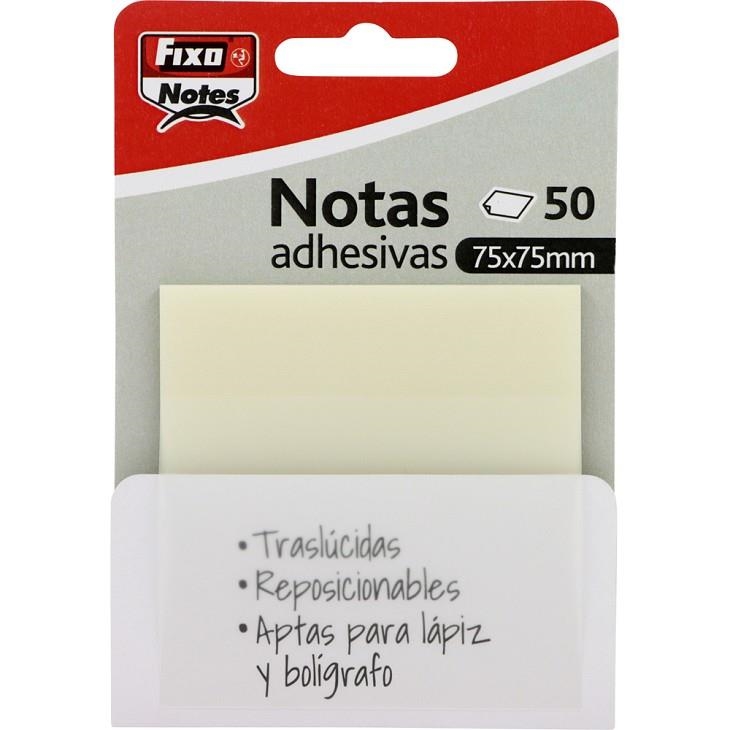 PACK 50 NOTAS ADHESIVAS 75x75 mm TRANSPARENTES | 8413623505777 | Librería Castillón - Comprar libros online Aragón, Barbastro