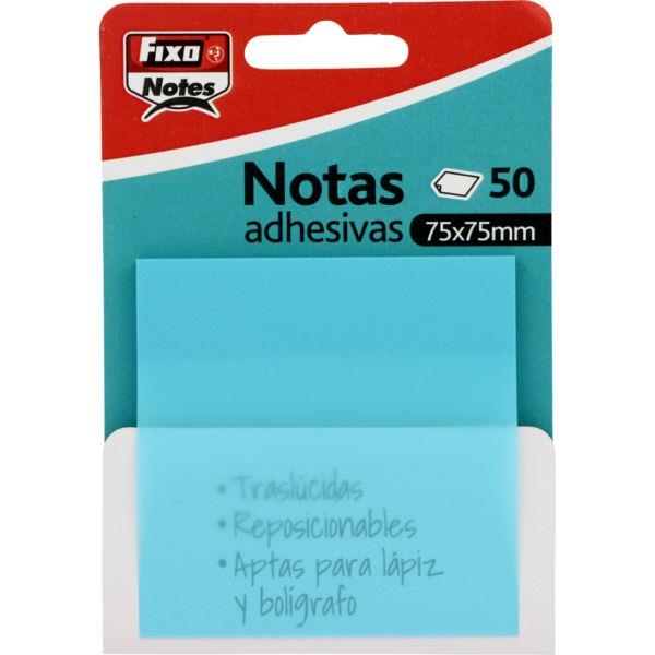 PACK 50 NOTAS ADHESIVAS 75x75 mm AZUL PASTEL | 8413623506760 | Librería Castillón - Comprar libros online Aragón, Barbastro