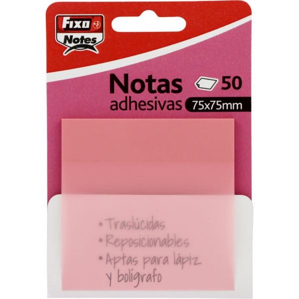 PACK 50 NOTAS ADHESIVAS 75x75 mm ROSA PASTEL | 8413623505753 | Librería Castillón - Comprar libros online Aragón, Barbastro