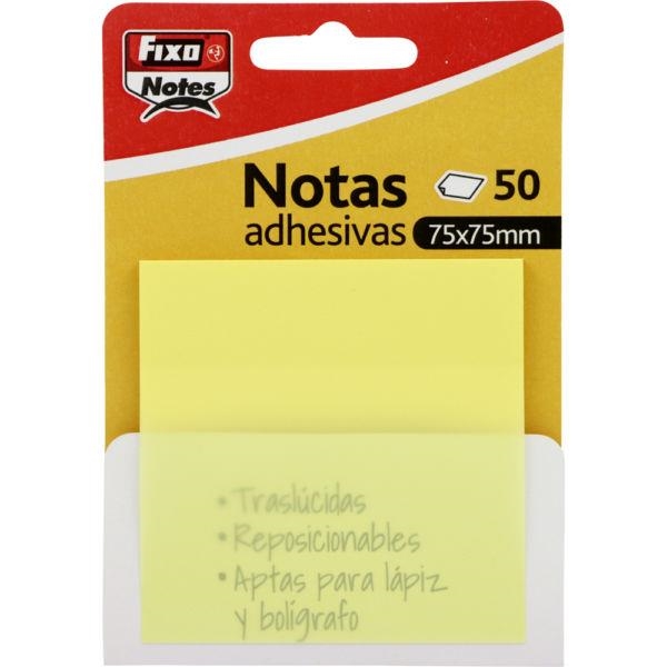 PACK 50 NOTAS ADHESIVAS 75x75 mm AMARILLO PASTEL | 8413623505746 | Librería Castillón - Comprar libros online Aragón, Barbastro