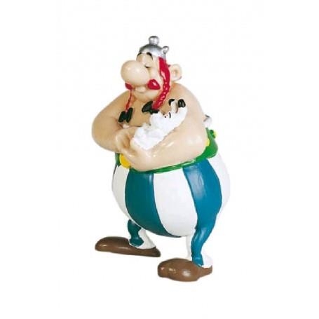 FIGURA OBELIX CON IDEFIX 8 cm - AXTERIX Y OBELIX | 3521320605029 | Librería Castillón - Comprar libros online Aragón, Barbastro