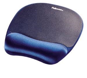 ALFOMBRILLA PARA RATON FELLOWES CON REPOSAMUÑECAS DE ESPUMA MEMORY GOAN AZUL 230x196x20 | 0043859589074 | Librería Castillón - Comprar libros online Aragón, Barbastro