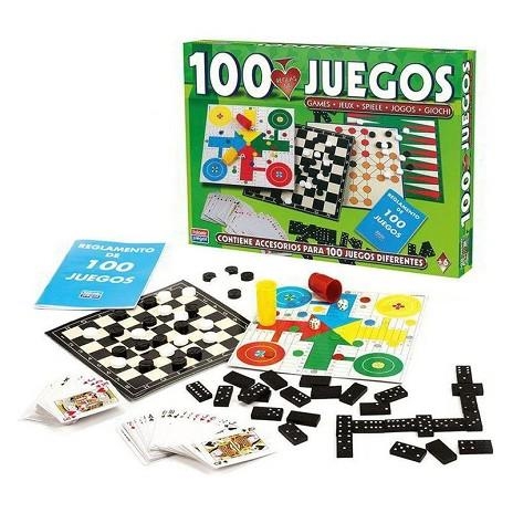 100 JUEGOS REUNIDOS DE MESA CON INSTRUCCIONES | 8412553013086 | Librería Castillón - Comprar libros online Aragón, Barbastro