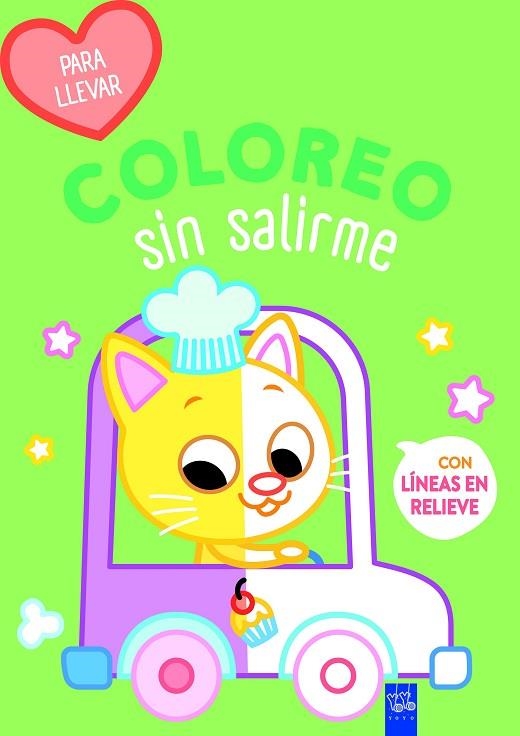 Coloreo sin salirme - Para llevar. Gato | 9788408278139 | YOYO | Librería Castillón - Comprar libros online Aragón, Barbastro