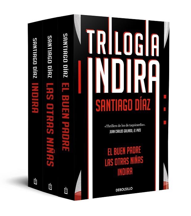 Trilogía Indria (contiene: Indira | El buen padre | Las otras niñas) | 9788466373210 | Santiago Díaz | Librería Castillón - Comprar libros online Aragón, Barbastro