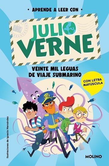 Veinte mil leguas de viaje submarino (Aprende a leer con Julio Verne  3) | 9788427240469 | Julio Verne Shia Green | Librería Castillón - Comprar libros online Aragón, Barbastro