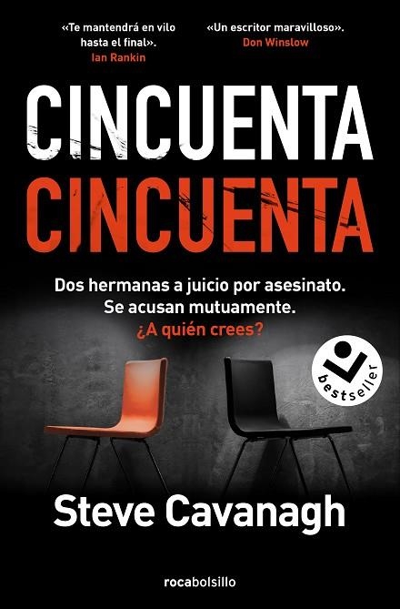 Cincuenta Cincuenta (Serie Eddie Flynn  2) | 9788419498168 | Steve Cavanagh | Librería Castillón - Comprar libros online Aragón, Barbastro