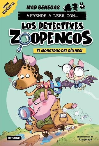 Aprende a leer con... ¡Los Detectives Zoopencos! 1. El monstruo del río Nesi | 9788408278450 | Benegas, Mar | Librería Castillón - Comprar libros online Aragón, Barbastro