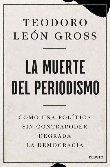 La muerte del periodismo | 9788423436958 | León Gross, Teodoro | Librería Castillón - Comprar libros online Aragón, Barbastro