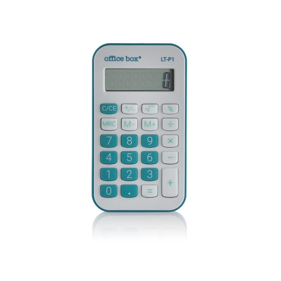 CALCULADORA POCKET OFFICE BOX LT-P126 AZUL | 8435258970065 | Librería Castillón - Comprar libros online Aragón, Barbastro