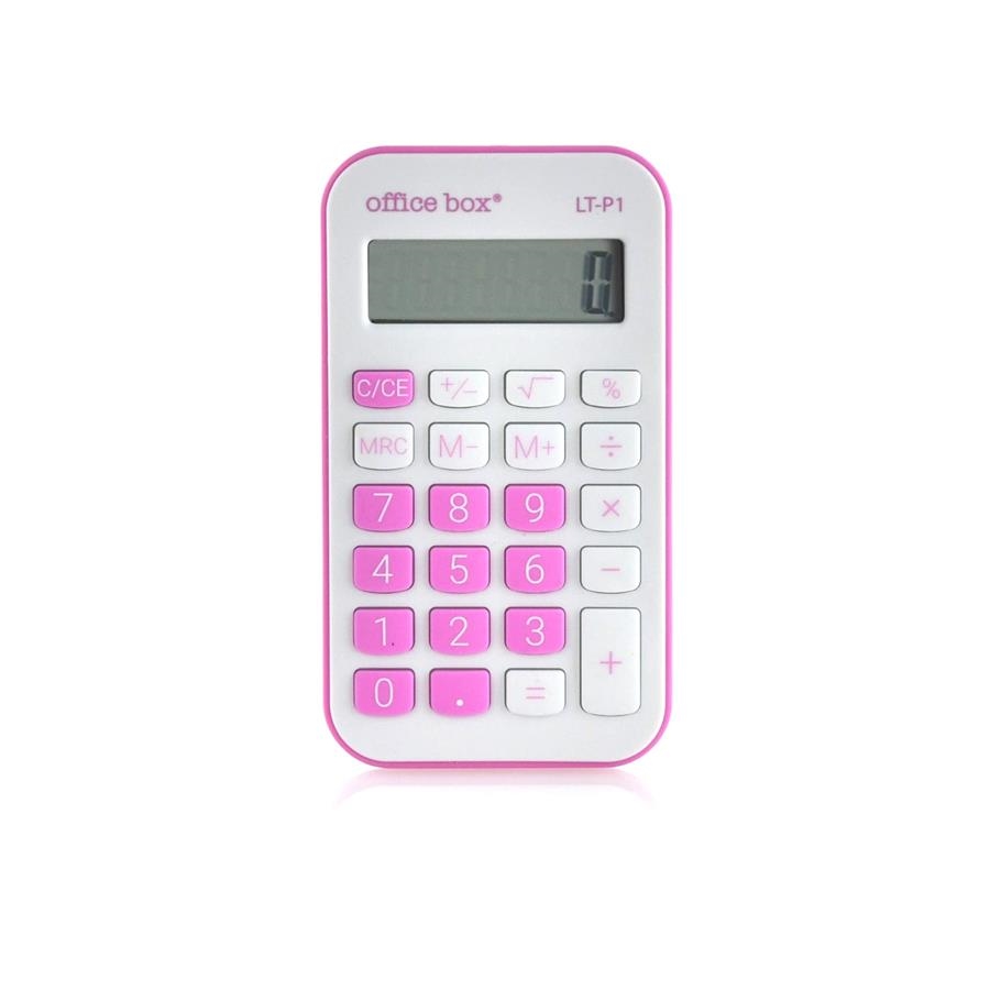 CALCULADORA POCKET OFFICE BOX LT-P143 ROSA | 8435258970089 | Librería Castillón - Comprar libros online Aragón, Barbastro