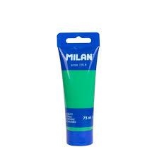 PINTURA ACRÍLICA MILAN 75 ml VERDE BRILLANTE | 8411574104186 | Librería Castillón - Comprar libros online Aragón, Barbastro