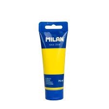 PINTURA ACRÍLICA MILAN 75 ml AMARILLO 101720 | 8411574104100 | Librería Castillón - Comprar libros online Aragón, Barbastro