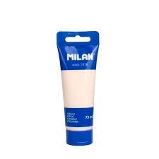 PINTURA ACRÍLICA MILAN 75 ml ROSA PALIDO 101722P | 8411574104117 | Librería Castillón - Comprar libros online Aragón, Barbastro