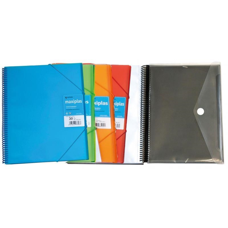 CARPETA FUNDAS 40 F GRAFOPLAS MAXIPLAS CON SOBRE TRASLUCIDO AMARILLO PASTEL SF | 8413623087839 | Librería Castillón - Comprar libros online Aragón, Barbastro