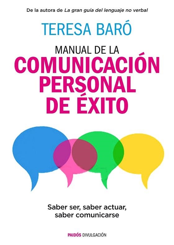 Manual de la comunicación personal de éxito | 9788449331053 | Baró, Teresa | Librería Castillón - Comprar libros online Aragón, Barbastro