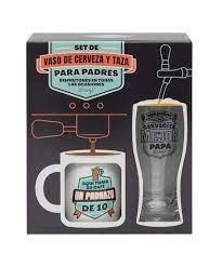 SET DE VASO DE CERVEZA Y TAZA PARA PADRES DISFRUTONES EN TODAS LAS OCASIONES - MR WONDERFUL | 8445641042064 | Librería Castillón - Comprar libros online Aragón, Barbastro