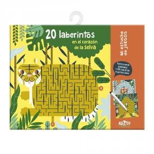 Mi estuche de juegos. 20 laberintos en el corazón de la selva | 9782733880067 | Loulou & Tummie | Librería Castillón - Comprar libros online Aragón, Barbastro