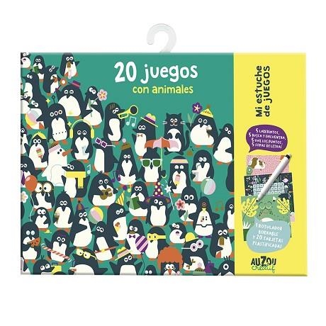 Mi estuche de juegos. 20 juegos con los animales | 9782733886120 | Loulou & Tummie | Librería Castillón - Comprar libros online Aragón, Barbastro