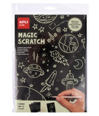 MAGIC SCRATCH GLOW IN THE DARK 8 HOJAS | 8410782196297 | Librería Castillón - Comprar libros online Aragón, Barbastro