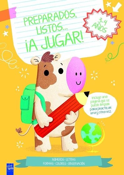 Preparados, listos... ¡a jugar! 3-4 años naranja | 9788408283928 | YOYO | Librería Castillón - Comprar libros online Aragón, Barbastro