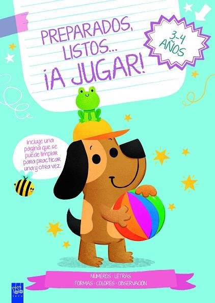 Preparados, listos... ¡a jugar! 3-4 años azul | 9788408283935 | YOYO | Librería Castillón - Comprar libros online Aragón, Barbastro