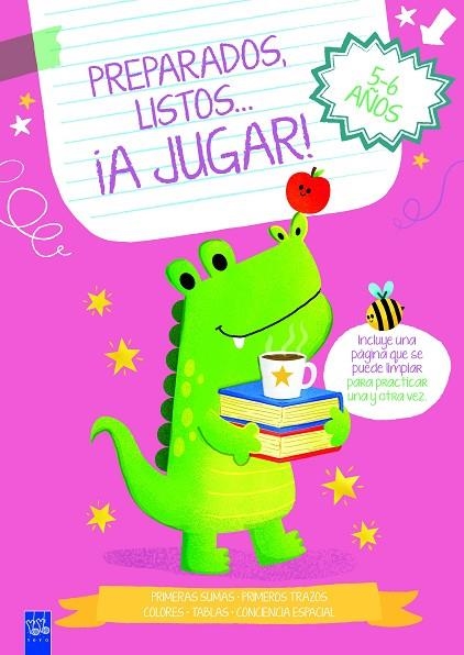 Preparados, listos... ¡a jugar! 5-6 años rosa | 9788408283959 | YOYO | Librería Castillón - Comprar libros online Aragón, Barbastro