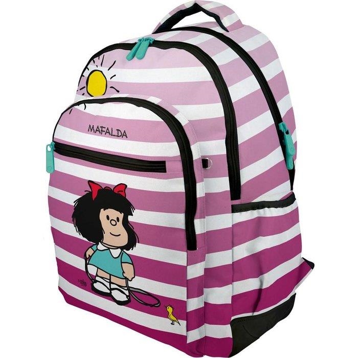 Mochila escolar juvenil rubber mafalda 24 birdie | 8413623086337 | Librería Castillón - Comprar libros online Aragón, Barbastro