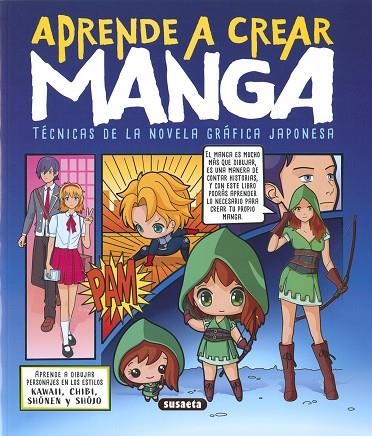 Aprende a crear manga | 9788411962278 | Uriel, Roberto ; Cuenca, Rocío | Librería Castillón - Comprar libros online Aragón, Barbastro