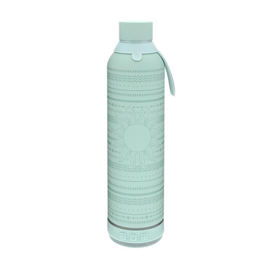 BOTELLA 600ML CON ALTAVOZ - MINT FREE SPIRIT | 8435458074396 | Librería Castillón - Comprar libros online Aragón, Barbastro