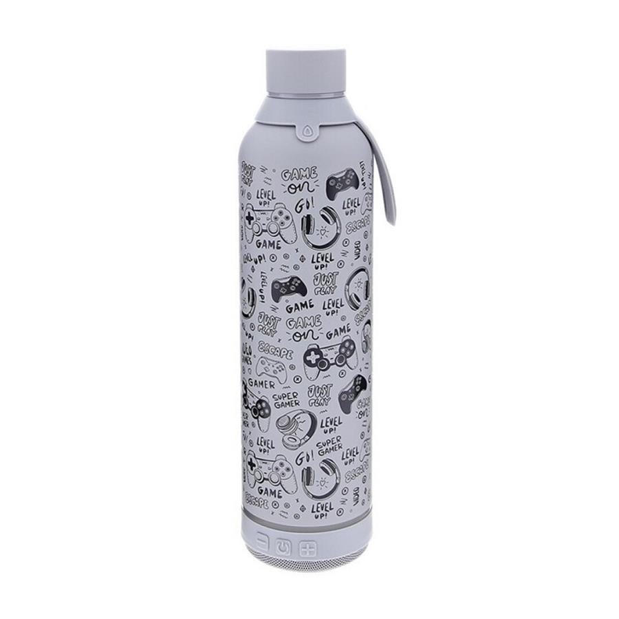 BOTELLA 600ML CON ALTAVOZ - SHADOW GAMMER | 8435458074457 | Librería Castillón - Comprar libros online Aragón, Barbastro