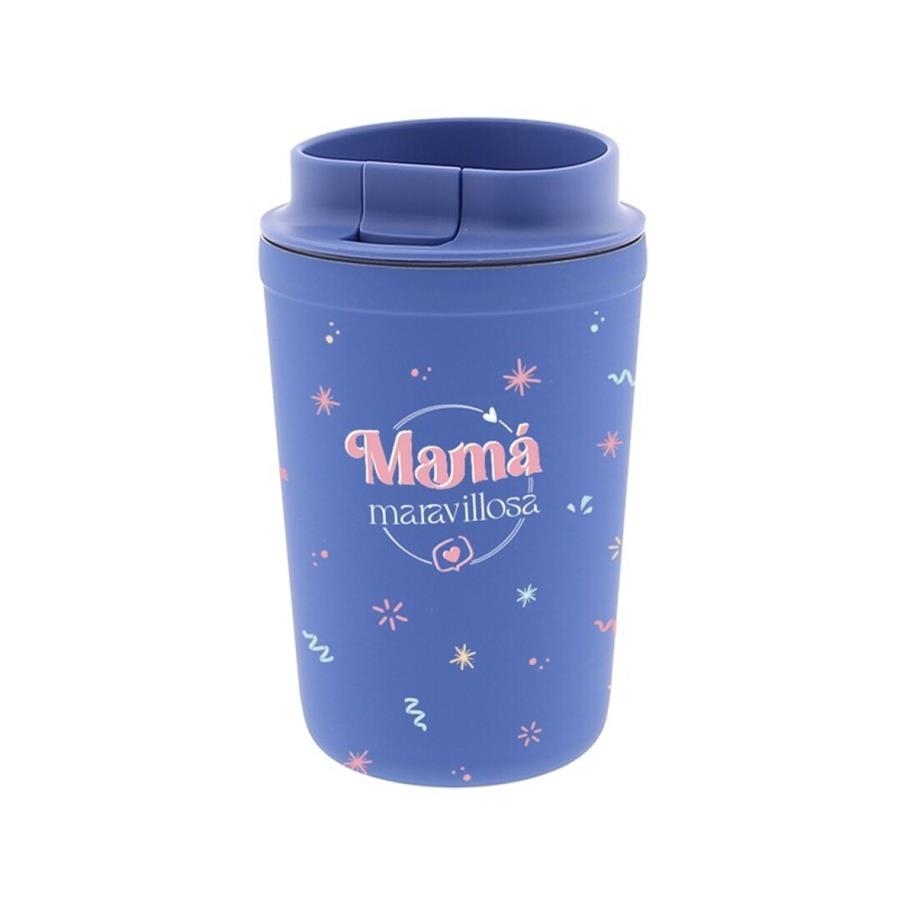 VASO TÉRMICO 350 ml MAZARINE- MAMÁ MARAVILLOSA | 8435458070640 | S.L., Editorial Colex | Librería Castillón - Comprar libros online Aragón, Barbastro