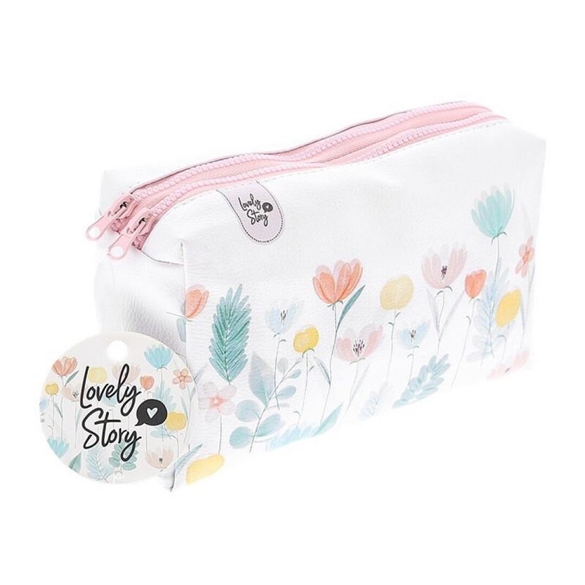 NECESER DOBLE CREMALLERA FLORAL MAMÁ 22x9x5.5 cm | 9999900014662 | Librería Castillón - Comprar libros online Aragón, Barbastro