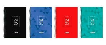 AGENDA CURSO 2024/25 ENRI DENTITI 12x18 DÍA PÁGINA ESPIRAL - 4 COLORES SURTIDOS | 8427291055762 | Librería Castillón - Comprar libros online Aragón, Barbastro