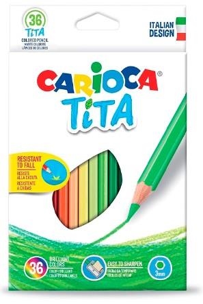 CARIOCA TITA CAJA 12+2 LÁPICES DE COLORES | 8003511438784 | Librería Castillón - Comprar libros online Aragón, Barbastro