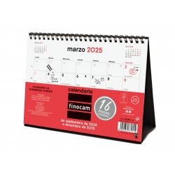 CALENDARIO SOBREMESA FINOCAM S 16 MESES 2024/25 | 8422952375715 | Librería Castillón - Comprar libros online Aragón, Barbastro