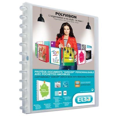 CARPETA FUNDAS VARIO ZIP POLYVISION A4 20 FUNDAS PP TRANSPARENTE | 3045050097546 | Librería Castillón - Comprar libros online Aragón, Barbastro