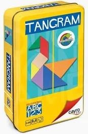 TANGRAM COLORES CAJA METAL | 8422878700332 | Librería Castillón - Comprar libros online Aragón, Barbastro