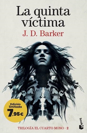 La quinta víctima (Trilogía El Cuarto Mono 2) | 9788423365364 | Barker, J.D. | Librería Castillón - Comprar libros online Aragón, Barbastro