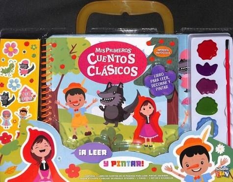 MIS PRIMEROS CUENTOS CLASICOS - ­A LEER Y PINTAR! | 9789878946559 | VV.AA. | Librería Castillón - Comprar libros online Aragón, Barbastro