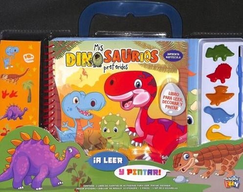 MIS DINOSAURIOS PREFERIDOS. A LEER Y PINTAR! | 9789878946542 | VV.AA. | Librería Castillón - Comprar libros online Aragón, Barbastro