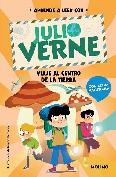 Aprende a leer con Julio Verne - Viaje al centro de la Tierra | 9788427242982 | Julio Verne Shia Green | Librería Castillón - Comprar libros online Aragón, Barbastro